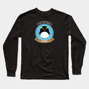 Fiordland Penguin - Know Your Penguins Long Sleeve T-Shirt